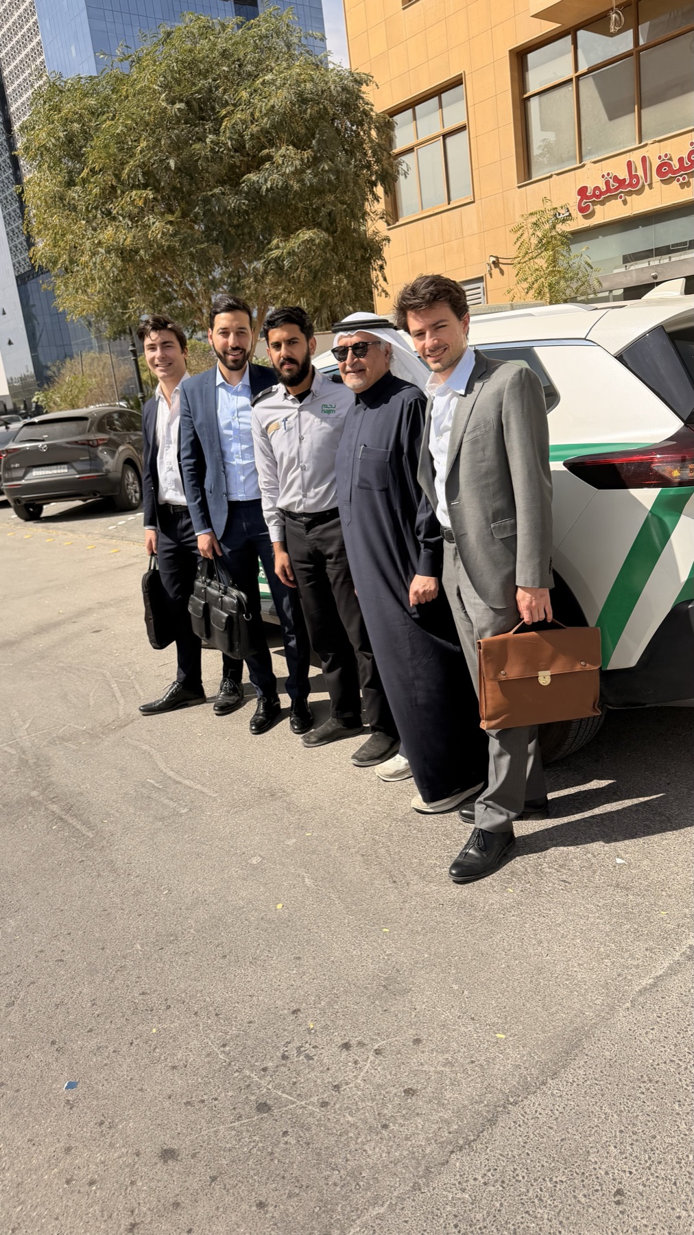 On the ground with Najm, Riyadh